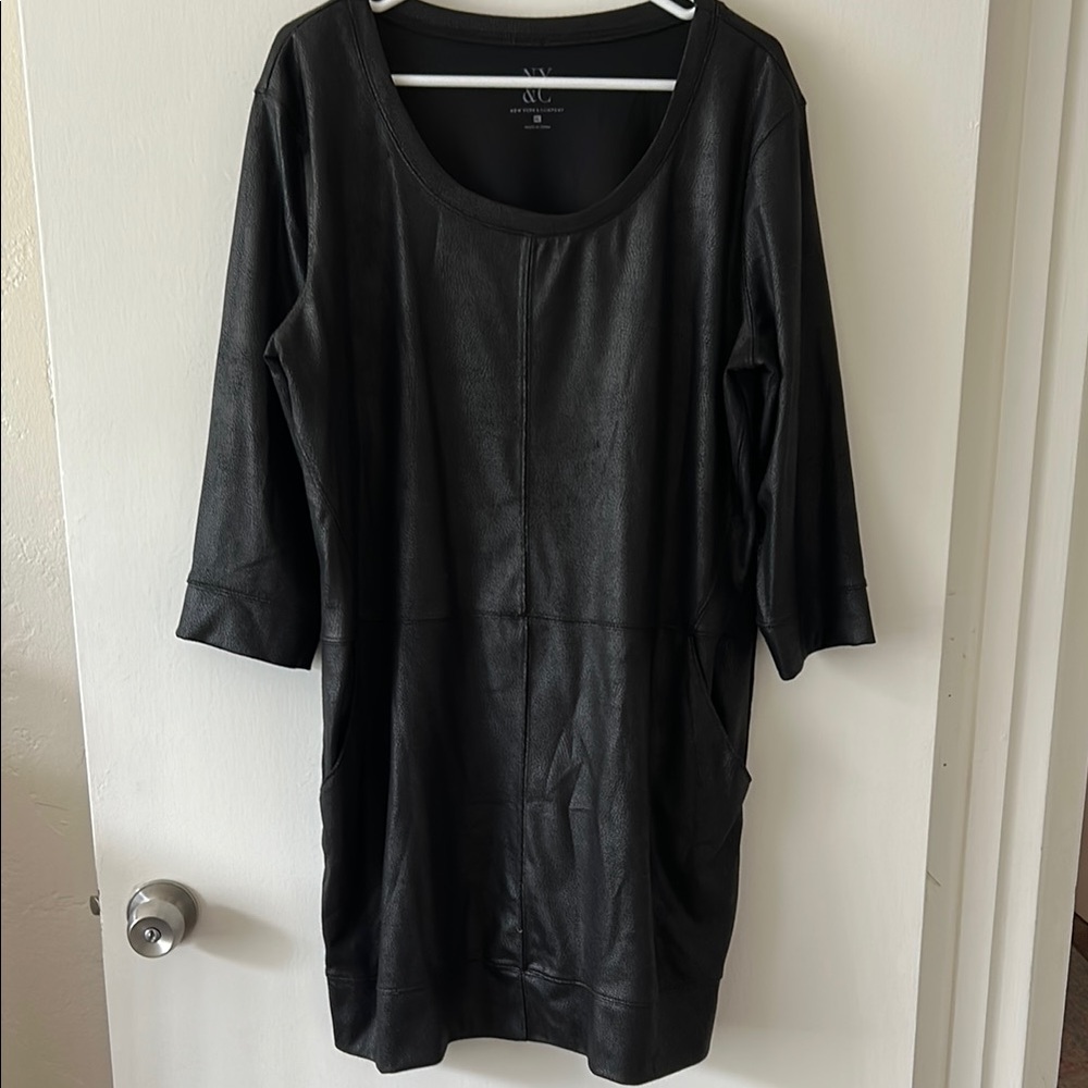 New York & Company Black Dress